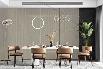 蚌埠轻奢风格-餐厅