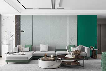 蚌埠轻奢风格-客厅