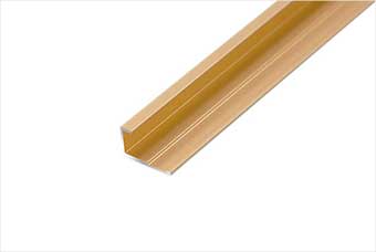 蚌埠航空纤维墙咔铝合金边条(钛金氧化)
