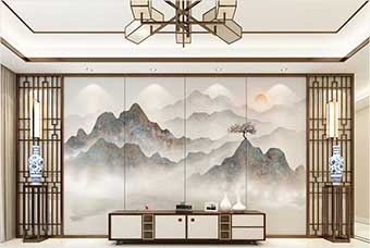 蚌埠森佰汇航空纤维（山水画系列）