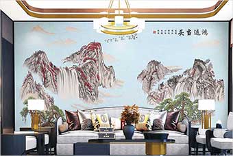 蚌埠森佰汇航空纤维墙咔（鸿运当头）